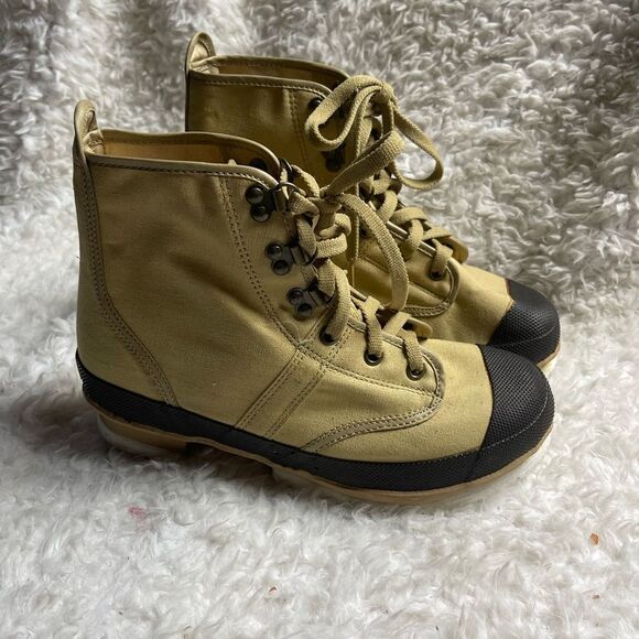 Unisex Hodgman Khaki Tan Steel Shank Caster Wading Fishing Boots19201 M7 W10 - Picture 1 of 12